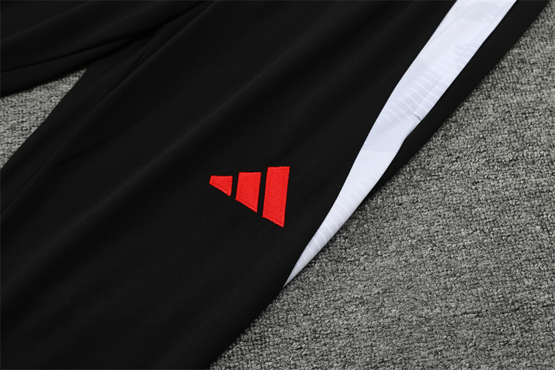 2024-25 Manchester United Red Long Sleeve Training Suit