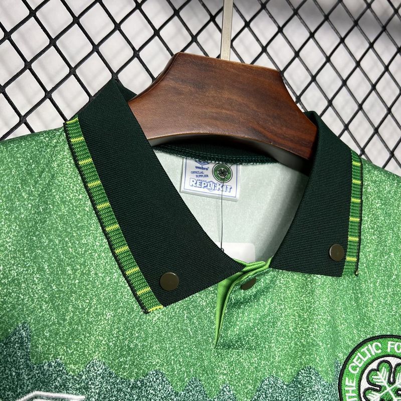 Retro 1991-92 Celtic FC Away football jersey retro
