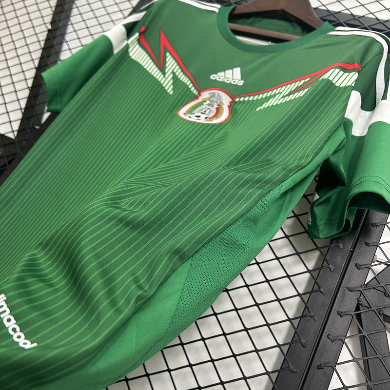 Retro 2014 Mexico Home football jersey Retro