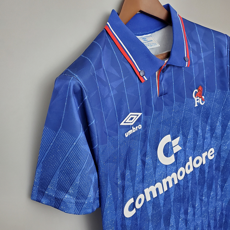 Retro 1989-91 Chelsea home Football jersey retro