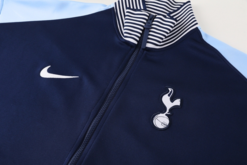 2024-25 Tottenham Hotspur 01 Royal Blue Jacket Set