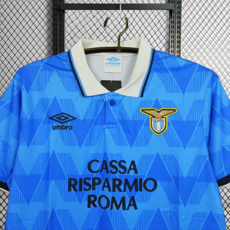 Retro 1989-91 Lazio Home Football jersey retro