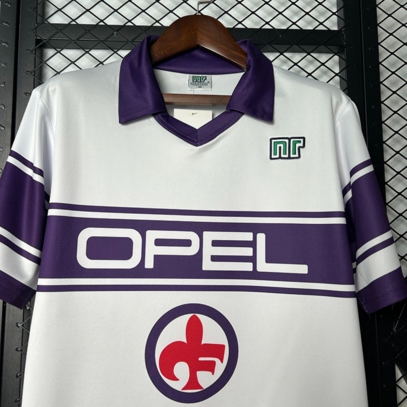 Retro 1983-85 Fiorentina Away Football jersey retro