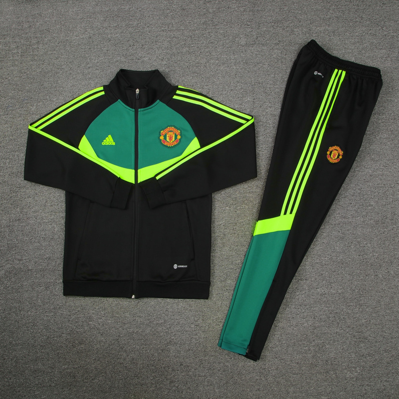 2024-25 Manchester United 03 Black green jacket suit