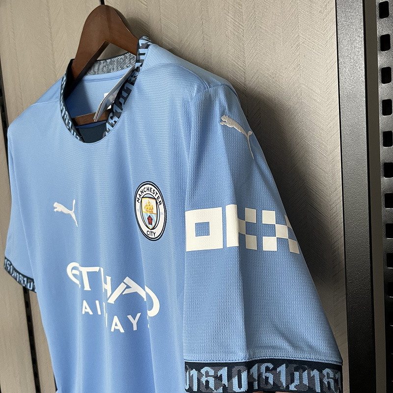 2024-25 Manchester City Home Football jersey
