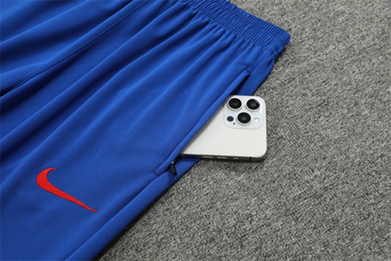 2024-25 South Korea Colorful Blue Long Sleeve Training Suit