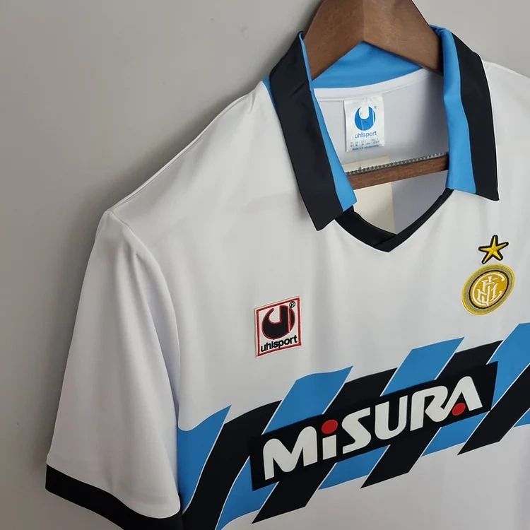 Retro 1990-91 Inter Milan away Football jersey retro
