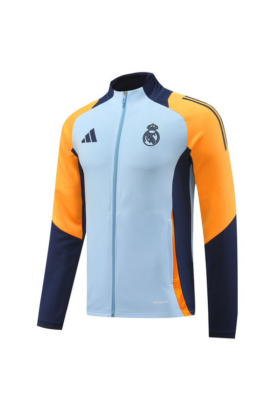 2024-25 Real Madrid 02 Light Blue  jacket suit