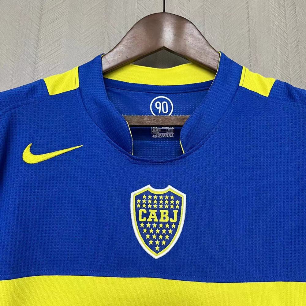 Retro 2004-05 Boca Juniors home Football jersey Retro