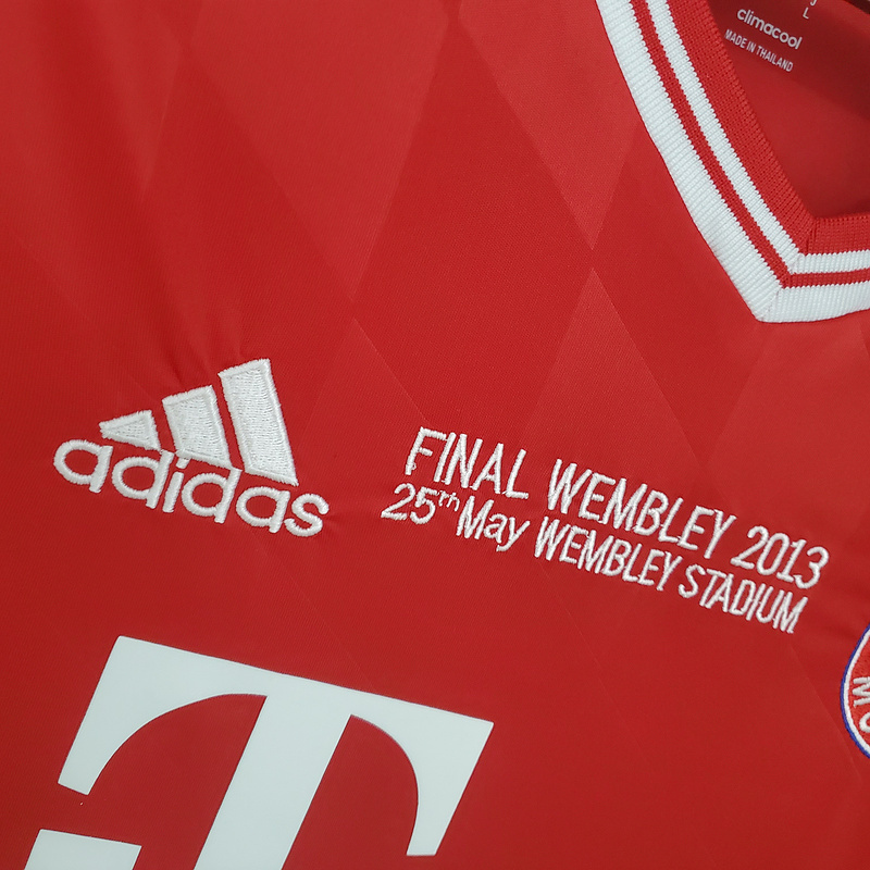 Retro 2012-13 Bayern Munchen Champions League home Football jersey retro