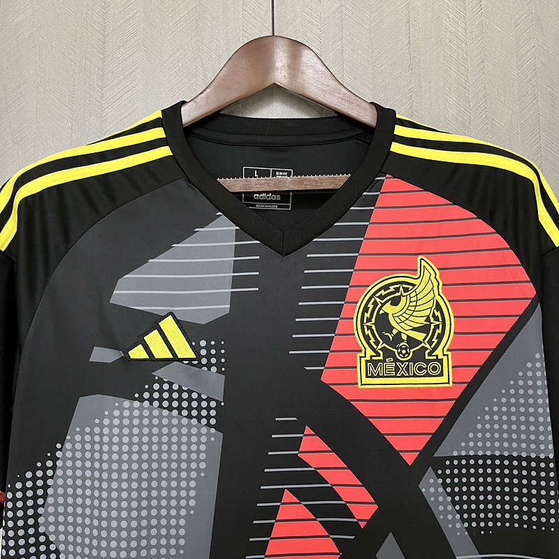2024-25 Mexico Goalkeeper Black Football jersey
