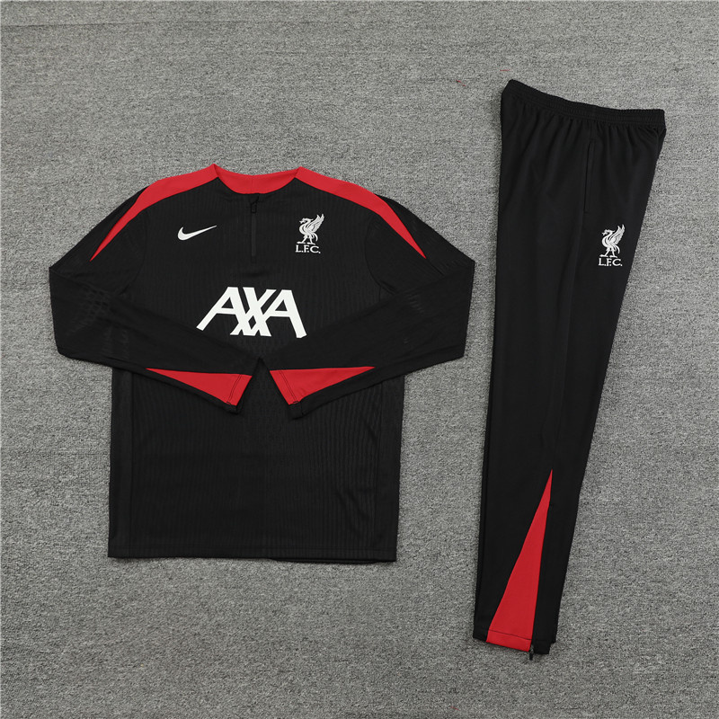 2024-25 Liverpool Half-Pull Training Suit Jersey Set