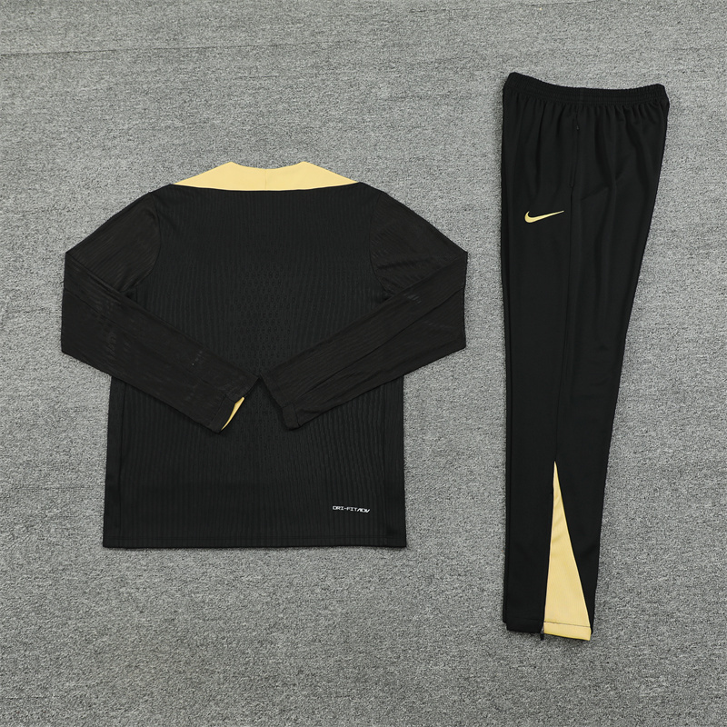 2024-25 Barcelona Half-Pull Training Suit Jersey Set