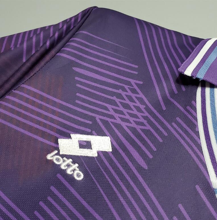 Retro 1992-93 Fiorentina Home Football jersey retro