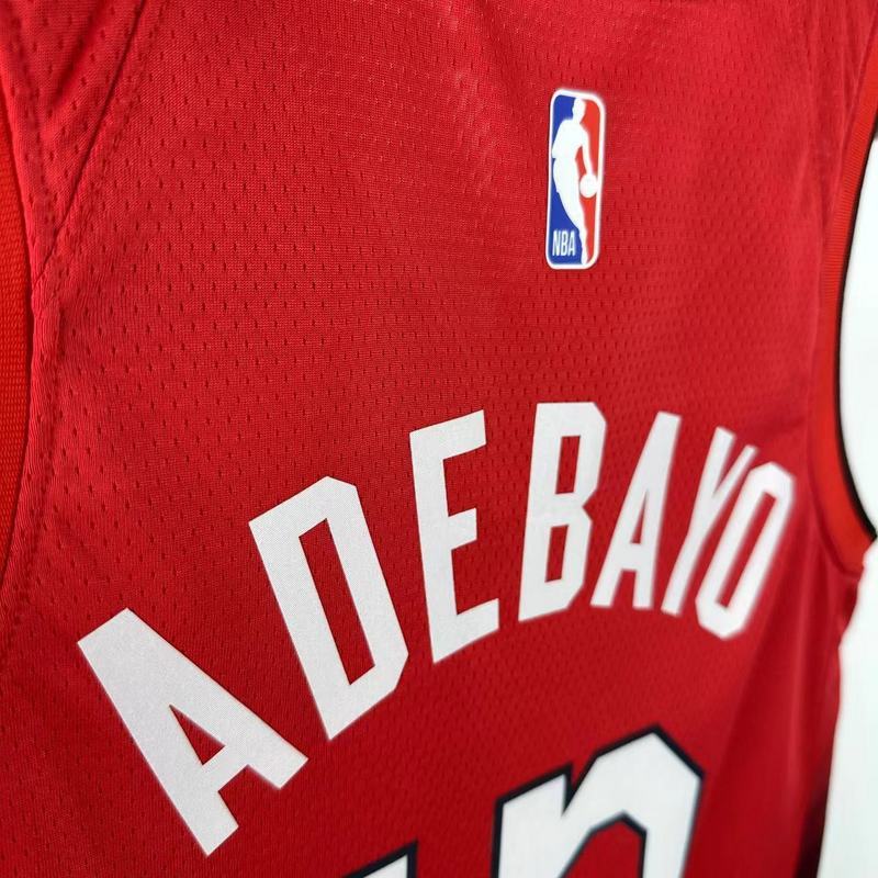 2025 NBA Miami Heat 13 ADEBAYO Basketball Jersey