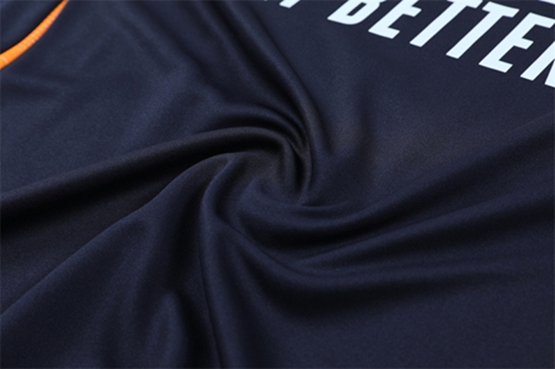 2024-25 Real Madrid Royal Blue Long Sleeve Training Suit
