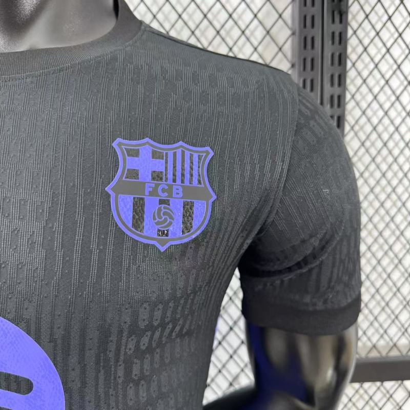 Player 2025-26 Barcelona Away black Football jersey