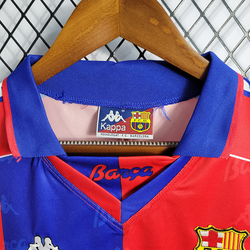 Retro 1992-95 FC Barcelona home   Football jersey retro