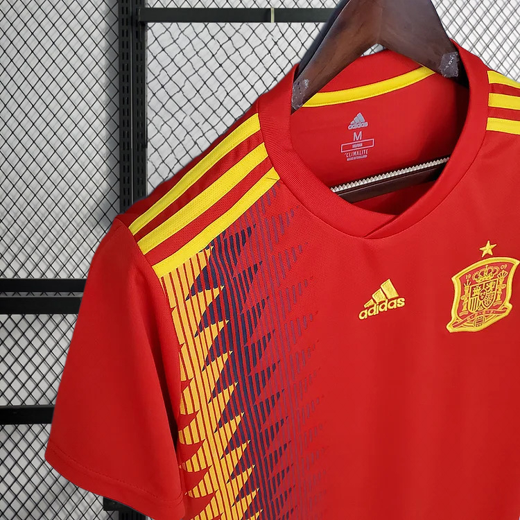 Retro 2018 Spain home Football jersey retro