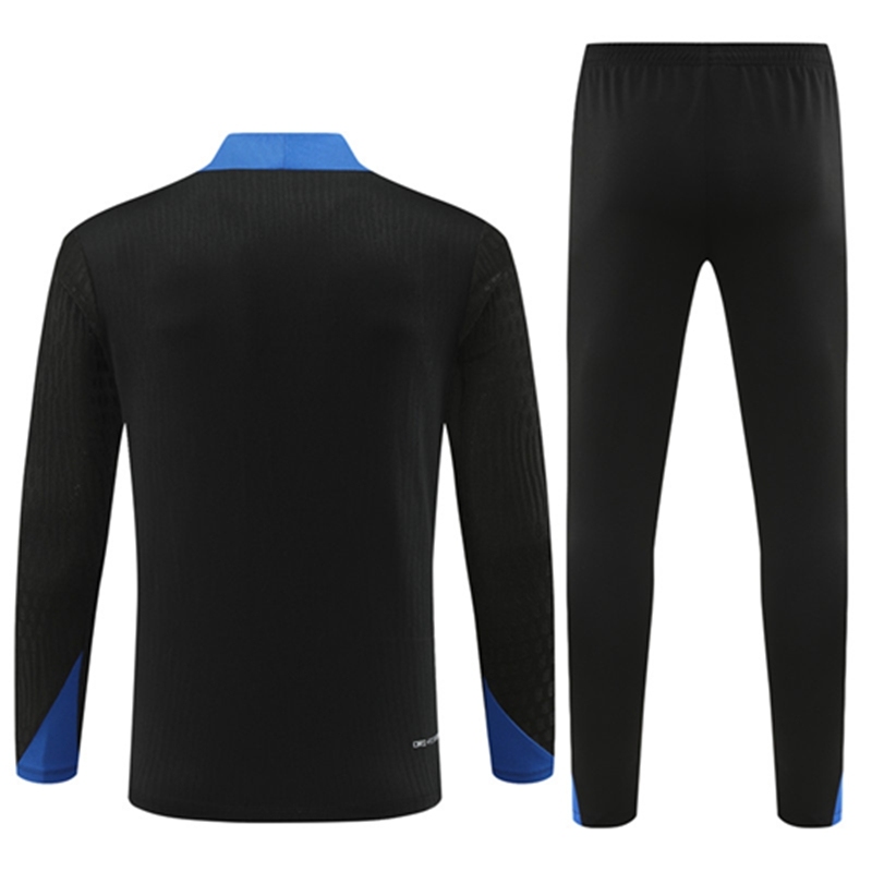 2024-25 Inter Milan Black [Player] Long Sleeve Training Suit