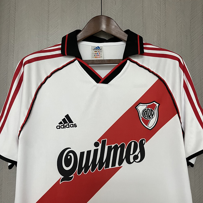 Retro 2000-01 River Plate Home Football Jersey retro