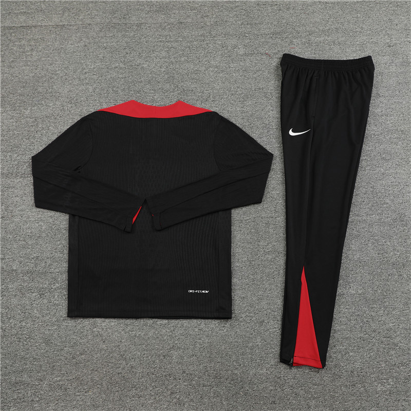 2024-25 Liverpool Half-Pull Training Suit Jersey Set