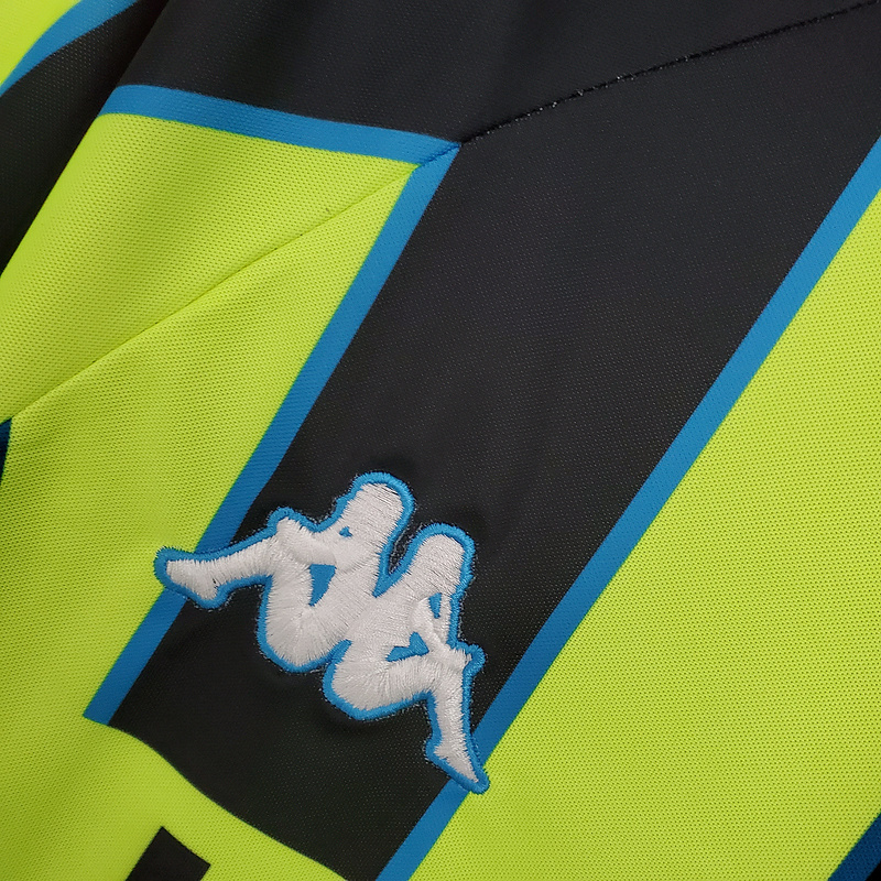 Retro 1998-99 Manchester City away Football jersey retro