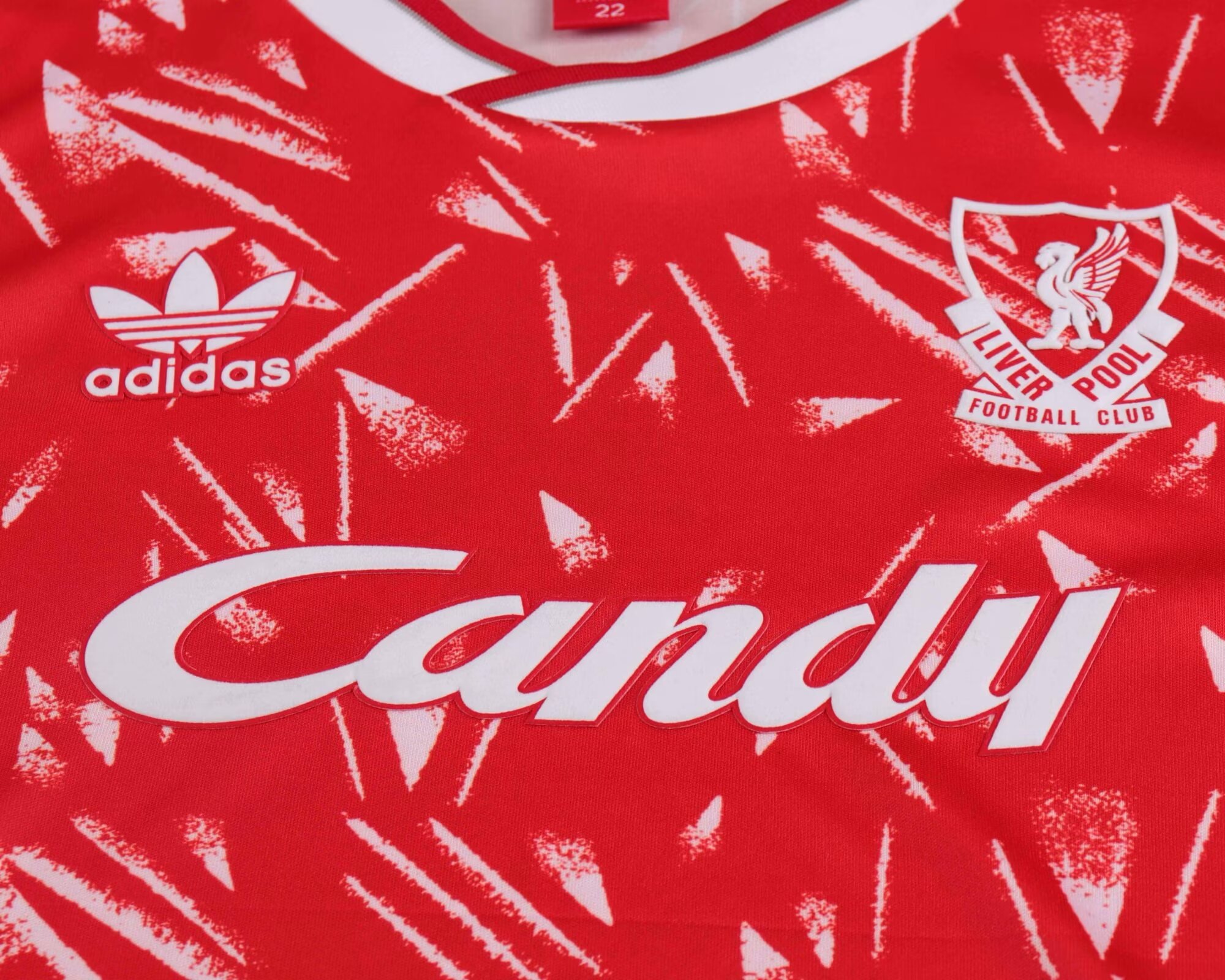 Retro kids 1989-91 Kids Liverpool Home Football jersey retro