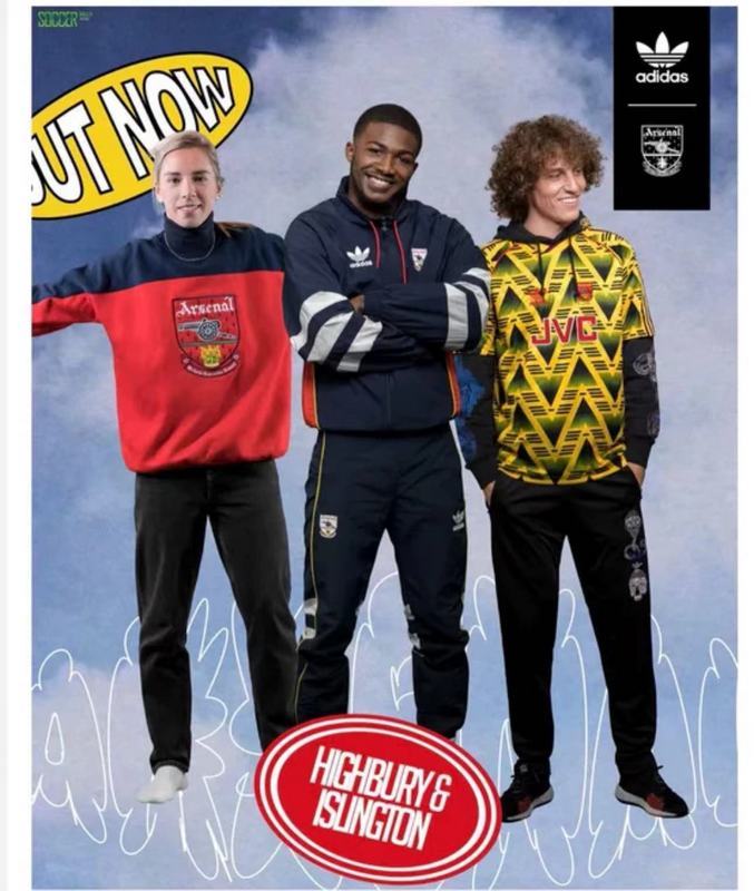 Players Retro Arsenal Windbreaker Kit