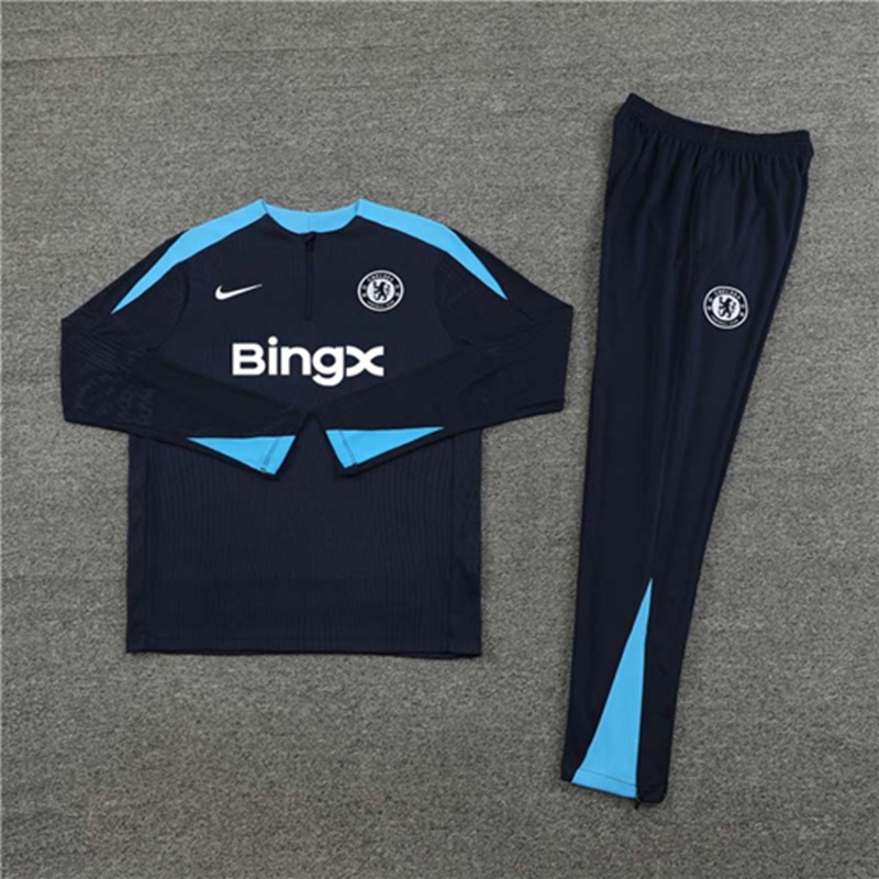2024-25 Chelsea Royal Blue Long Sleeve Training Suit