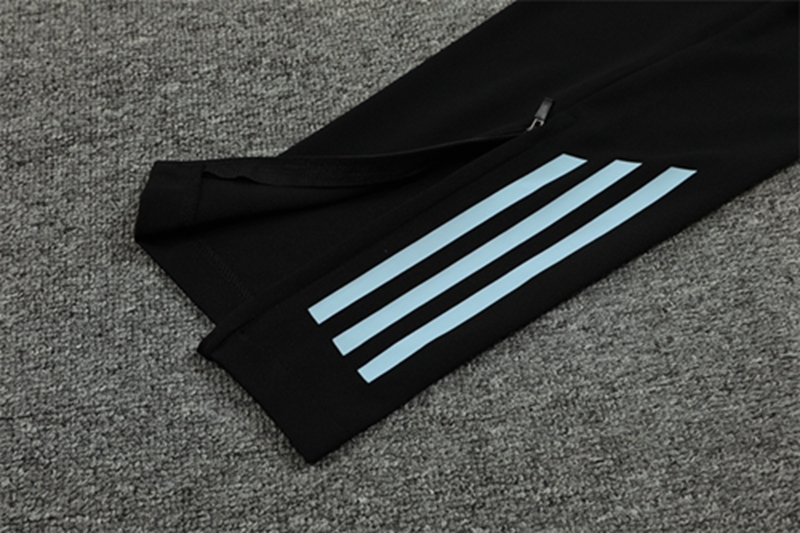 2024-25 Real Madrid White Grey Long Sleeve Training Suit