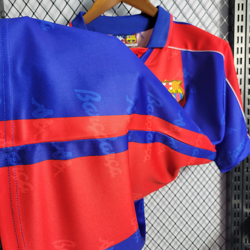 Retro 1992-95 FC Barcelona home   Football jersey retro