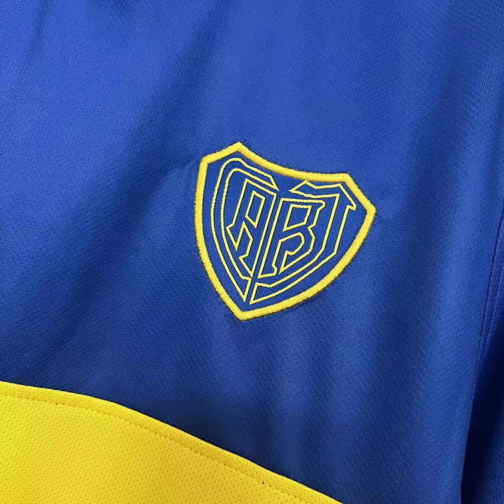Retro 2009-10 Boca Juniors home Football jersey Retro