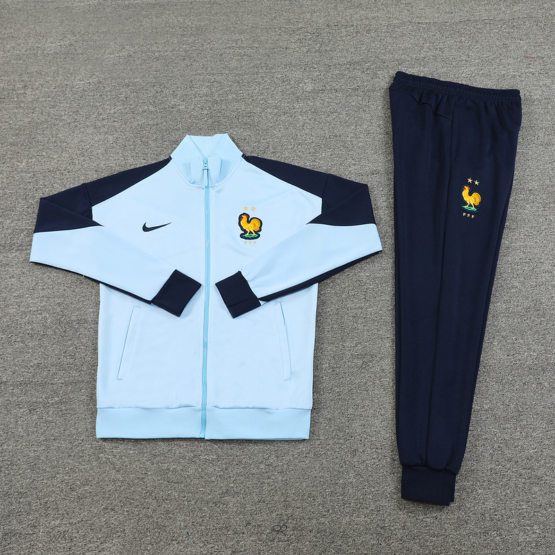 2024 France long-length jacket training suit