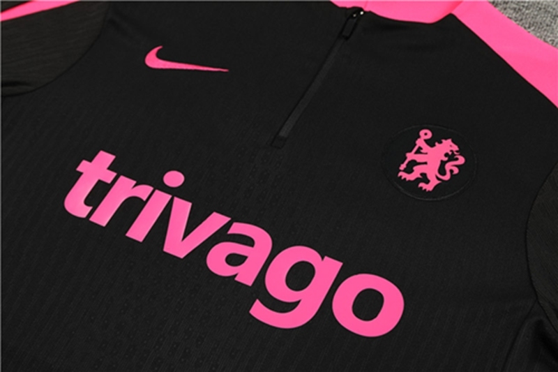 2024-25 Chelsea Black Long Sleeve Training Suit