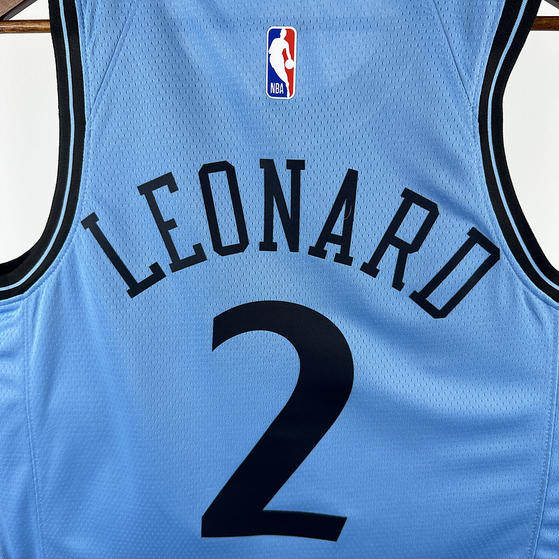 2025 NBA LA Clippers 2 LEONARD Basketball Jersey