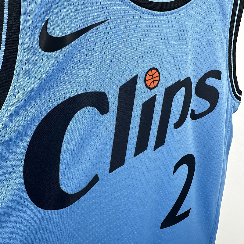 2025 NBA LA Clippers 2 LEONARD Basketball Jersey