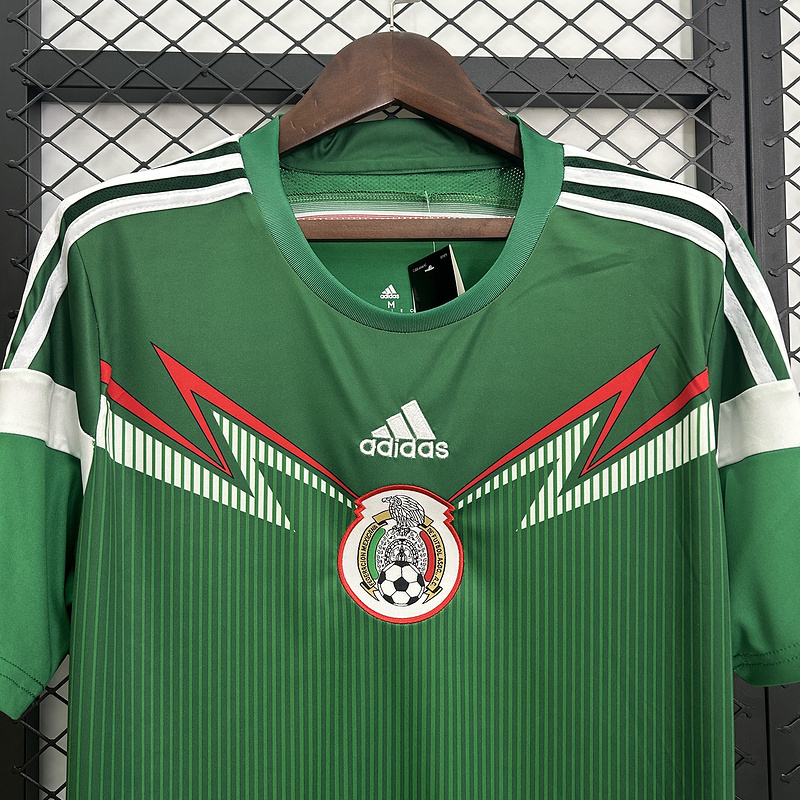 Retro 2014 Mexico Home football jersey Retro