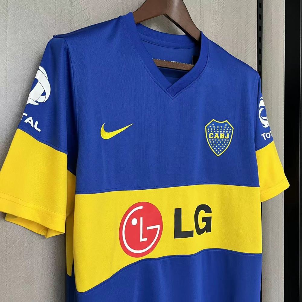 Retro 2011-12 Boca Juniors home Football jersey Retro