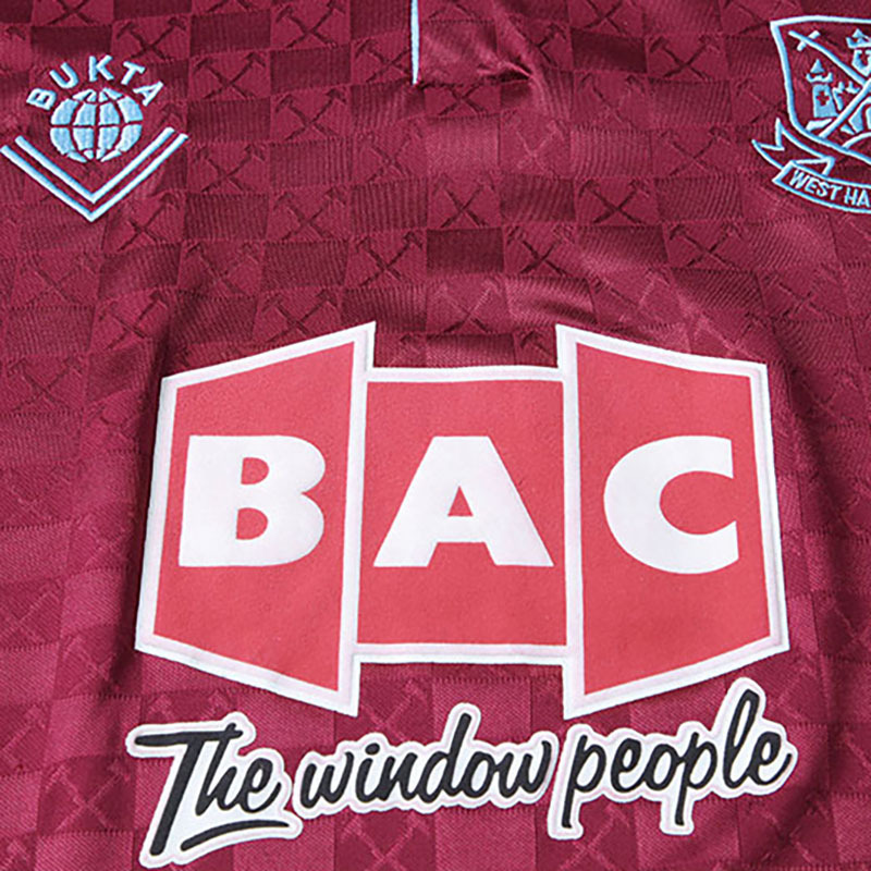 Retro 1989-90 West Ham United Home Football jersey retro