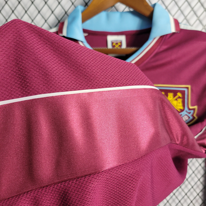 Retro 1999-01 West Ham United Home Football jersey retro