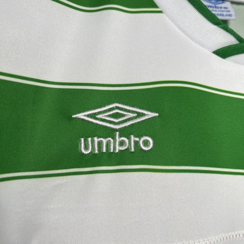 Retro 1985-87 Celtic FC Home football jersey retro