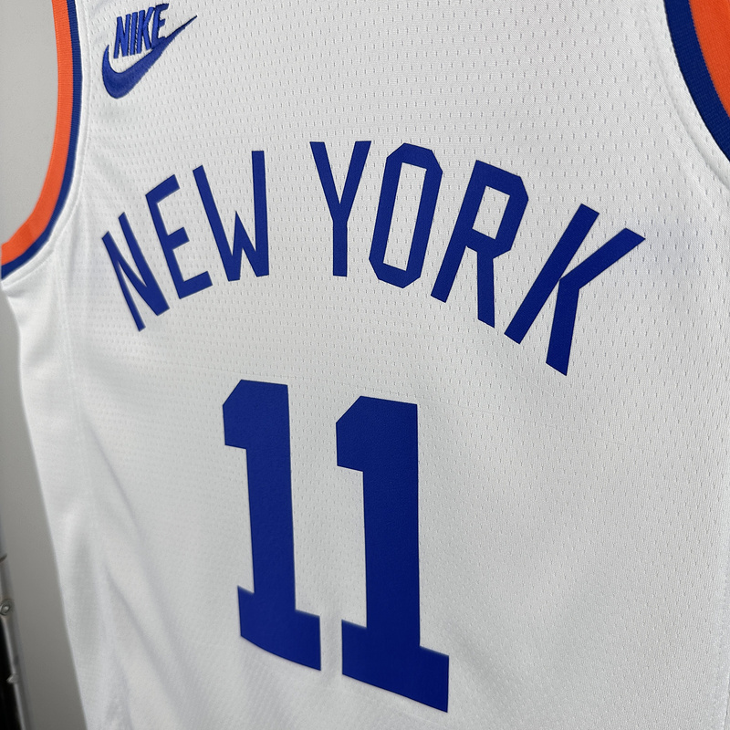 2022 New York Knicks 11 BRUNSON Basketball Jersey