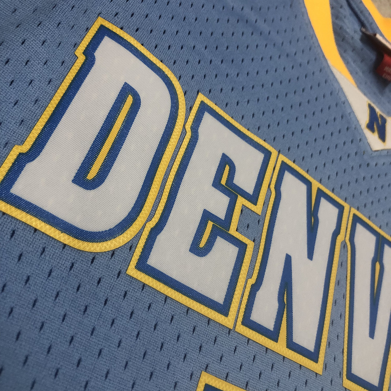 2003-04 NBA Denver Nuggets 15 ANTHONY Basketball jersey