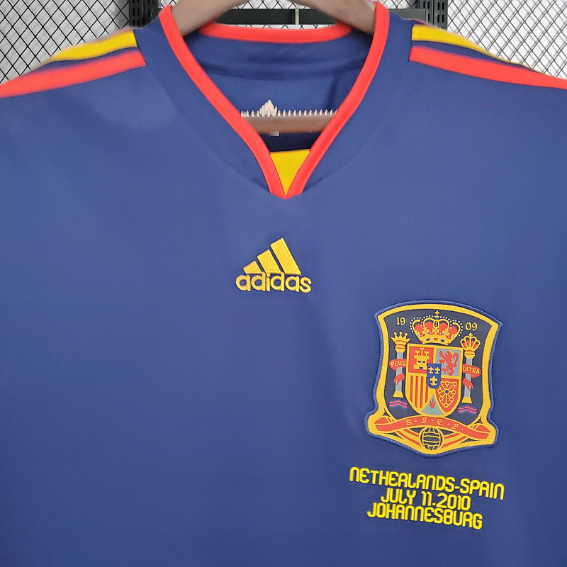 Retro 2010 Spain away Football jersey retro