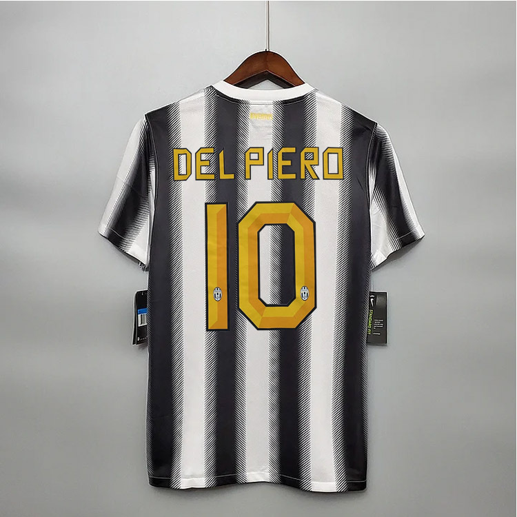 Retro 2011-12 Juventus home PIRLO DEL PIERO PEPE IAQUINTA Football jersey retro