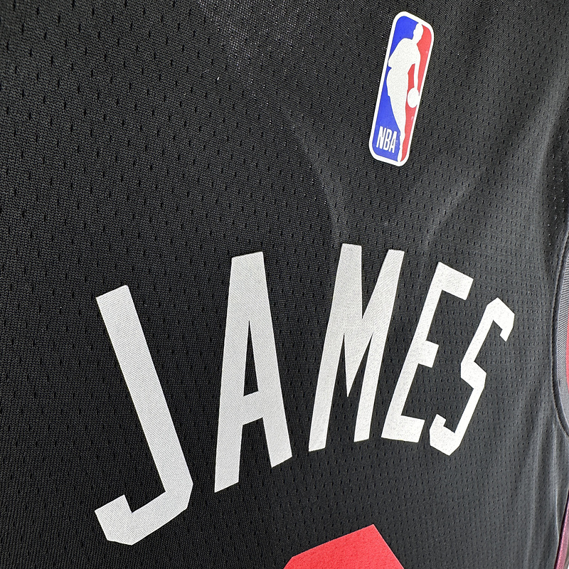 2024 NBA Miami Heat 6 JAMES Basketball Jersey