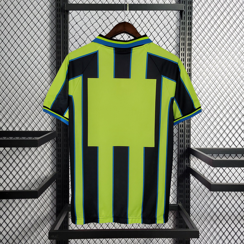 Retro 1998-99 Manchester City away Football jersey retro