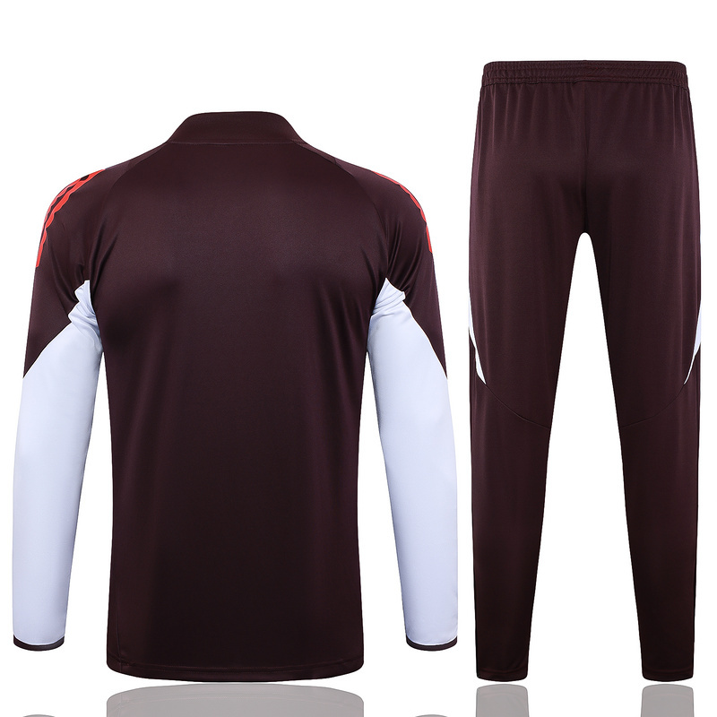 2024-25 Bayern Munchen Kids half pull training suit jersey set