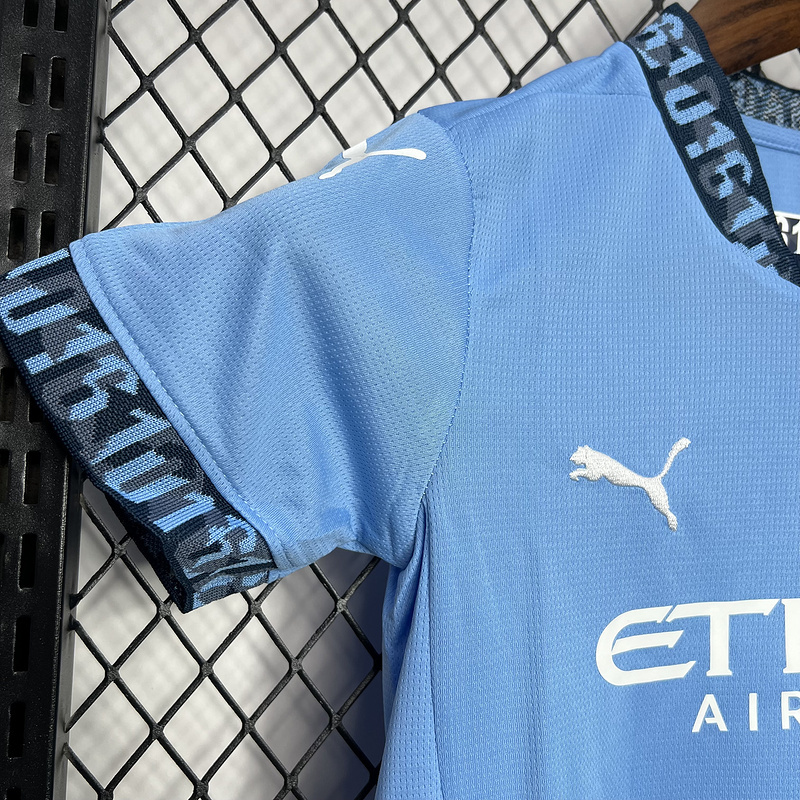 2024-25 Manchester City Home KIDS Football jersey